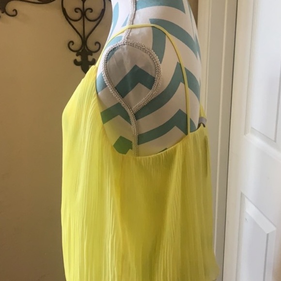 **Pleated Chiffon Camisole Top** - Picture 4 of 7